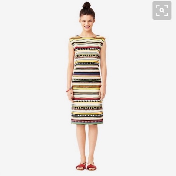 kate spade Dresses & Skirts - Kate Spade Saturday Aztec Striped Printed Sheath Dress